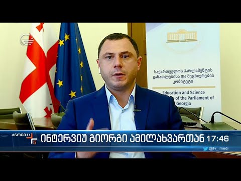 საპარლამენტო უმრავლესობის წევრი გიორგი ამილახვარი \'ქრონიკაში\'